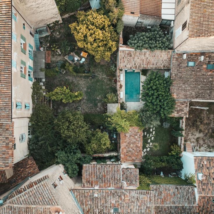 Entertainment zone at night in Switzerland